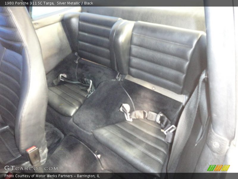 Rear Seat of 1980 911 SC Targa