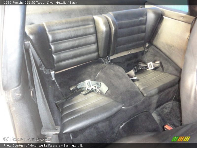Rear Seat of 1980 911 SC Targa