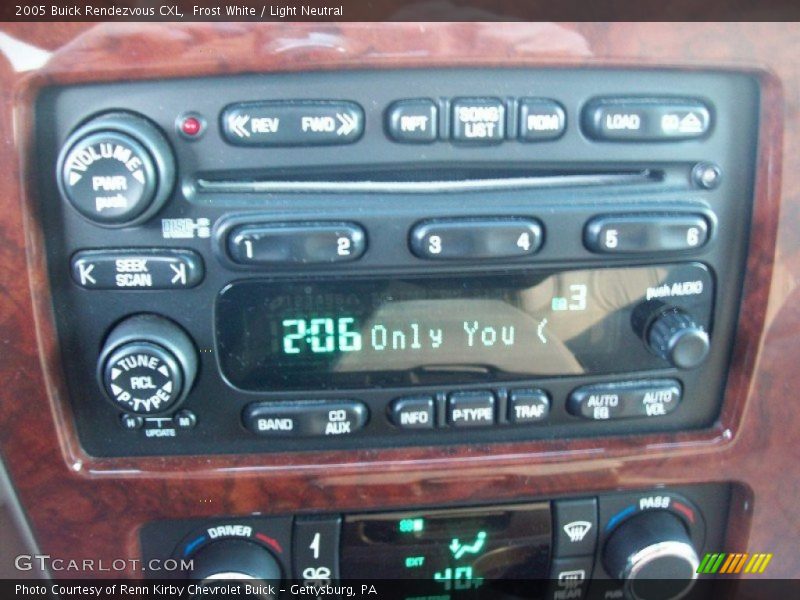 Frost White / Light Neutral 2005 Buick Rendezvous CXL