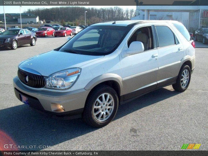 Frost White / Light Neutral 2005 Buick Rendezvous CXL