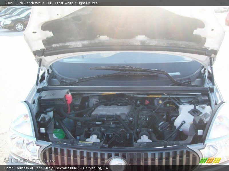 Frost White / Light Neutral 2005 Buick Rendezvous CXL