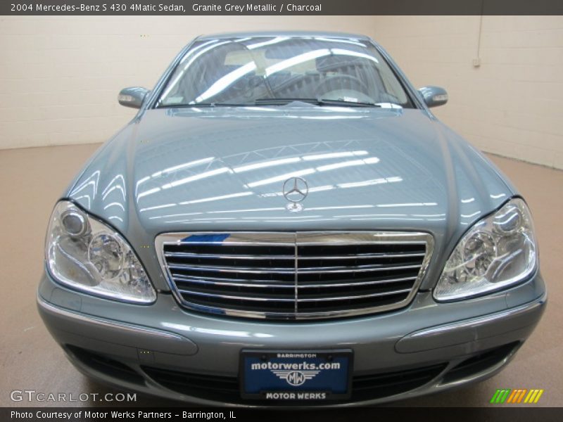 Granite Grey Metallic / Charcoal 2004 Mercedes-Benz S 430 4Matic Sedan