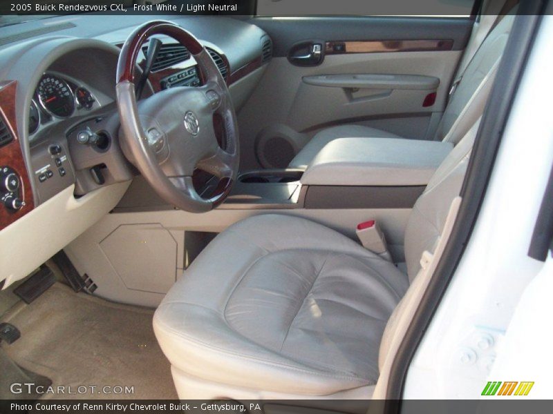 Frost White / Light Neutral 2005 Buick Rendezvous CXL