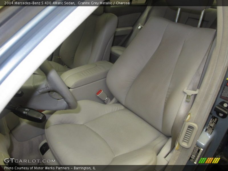 Granite Grey Metallic / Charcoal 2004 Mercedes-Benz S 430 4Matic Sedan