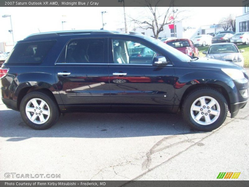 Midnight Blue / Gray 2007 Saturn Outlook XR AWD