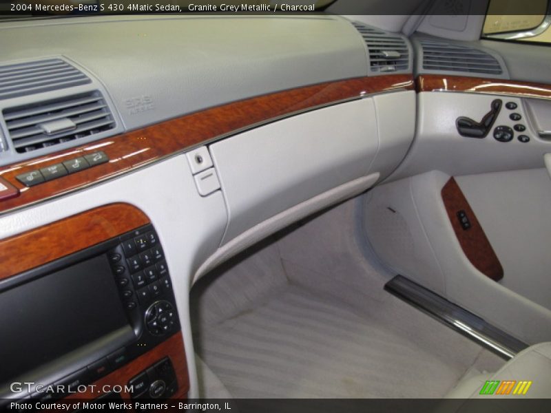 Granite Grey Metallic / Charcoal 2004 Mercedes-Benz S 430 4Matic Sedan