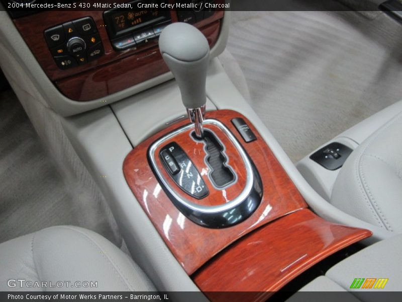  2004 S 430 4Matic Sedan 5 Speed Automatic Shifter