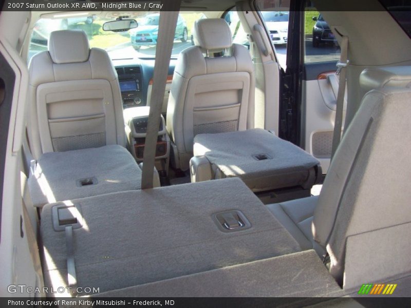 Midnight Blue / Gray 2007 Saturn Outlook XR AWD