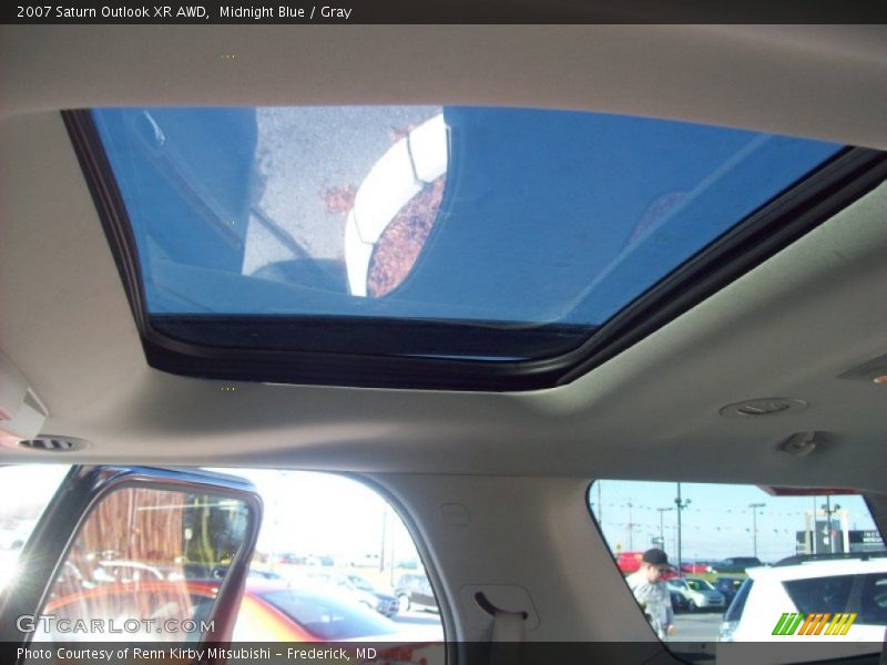 Midnight Blue / Gray 2007 Saturn Outlook XR AWD