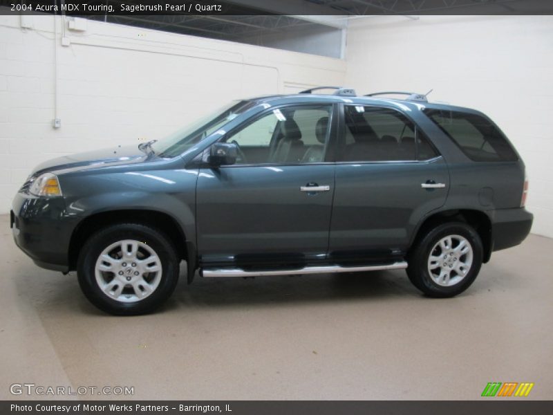 Sagebrush Pearl / Quartz 2004 Acura MDX Touring