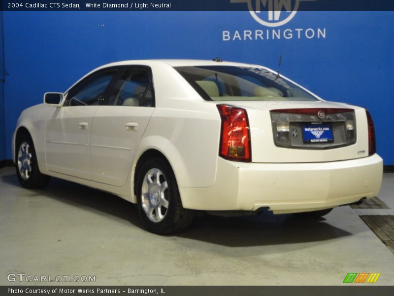 White Diamond / Light Neutral 2004 Cadillac CTS Sedan