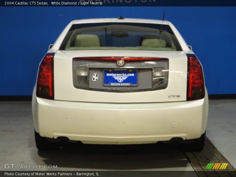 White Diamond / Light Neutral 2004 Cadillac CTS Sedan