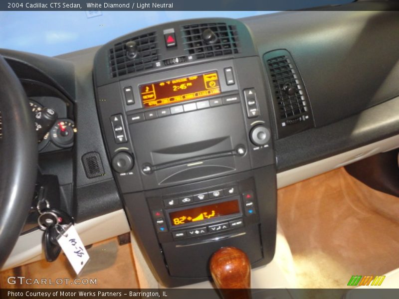 White Diamond / Light Neutral 2004 Cadillac CTS Sedan