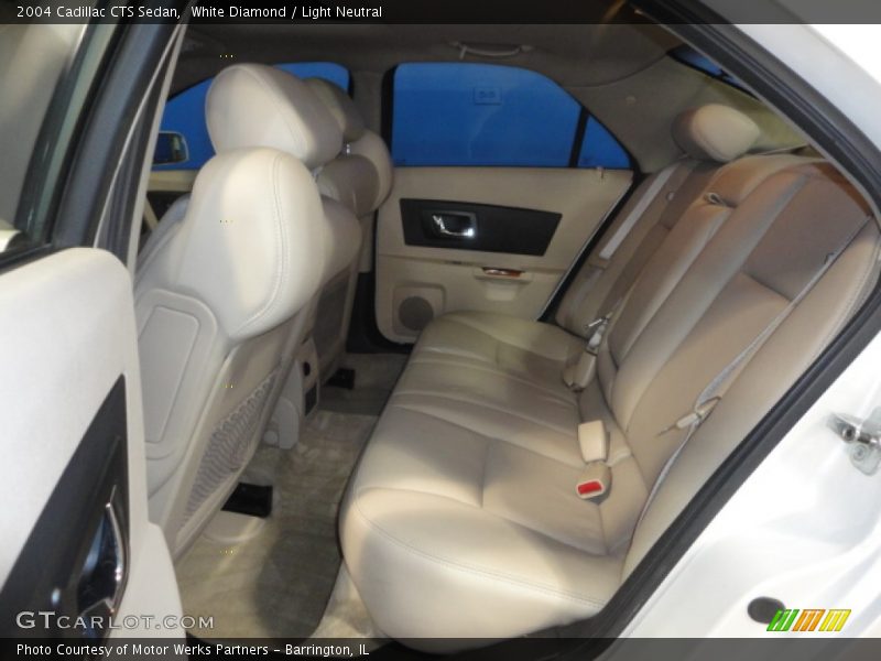White Diamond / Light Neutral 2004 Cadillac CTS Sedan