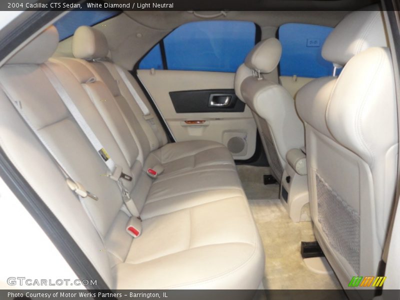 White Diamond / Light Neutral 2004 Cadillac CTS Sedan