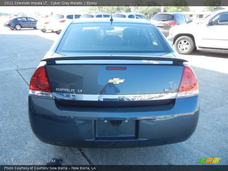Cyber Gray Metallic / Ebony 2011 Chevrolet Impala LT