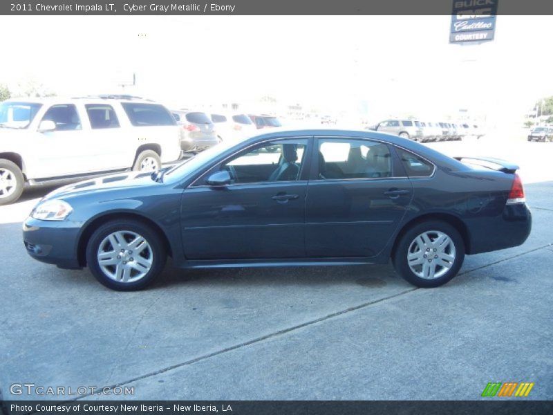 Cyber Gray Metallic / Ebony 2011 Chevrolet Impala LT