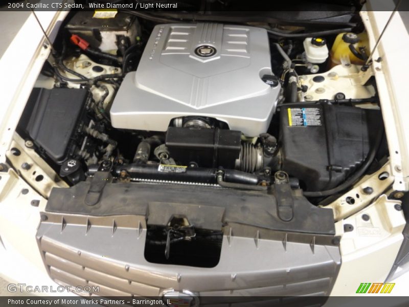 White Diamond / Light Neutral 2004 Cadillac CTS Sedan