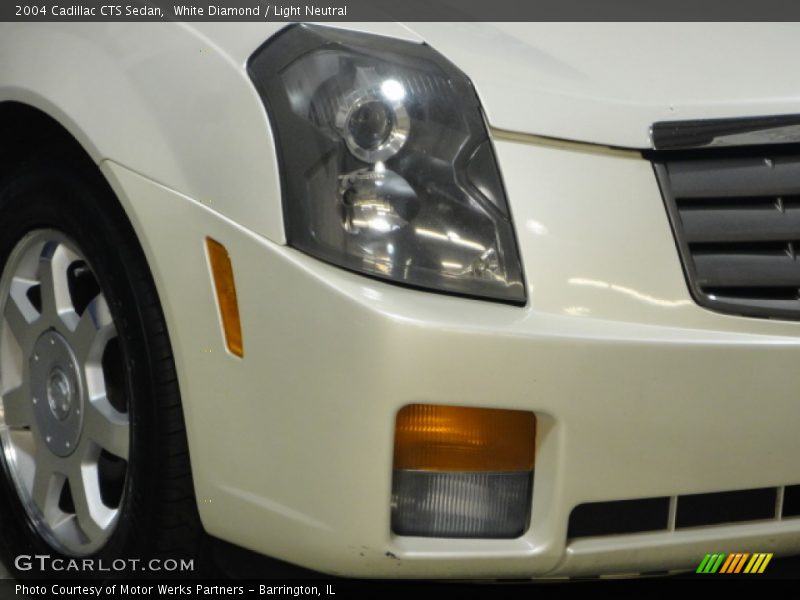 White Diamond / Light Neutral 2004 Cadillac CTS Sedan