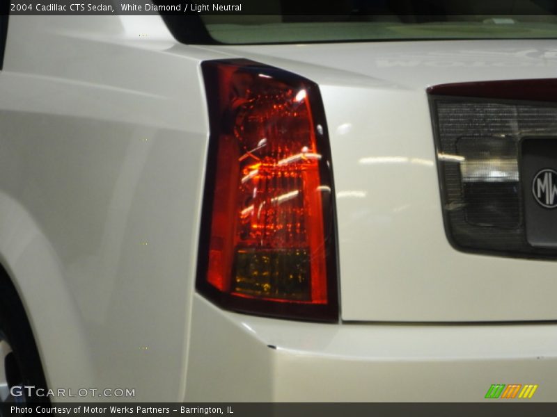 White Diamond / Light Neutral 2004 Cadillac CTS Sedan