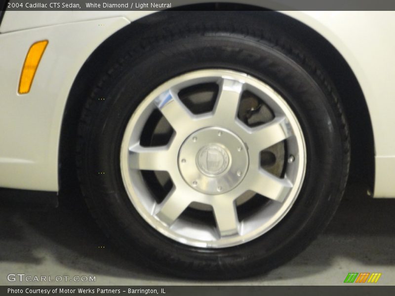 White Diamond / Light Neutral 2004 Cadillac CTS Sedan