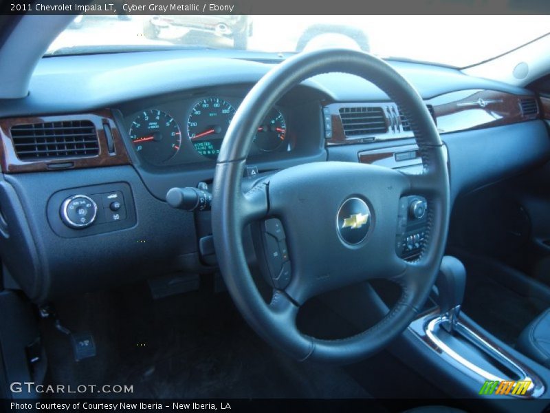 Cyber Gray Metallic / Ebony 2011 Chevrolet Impala LT