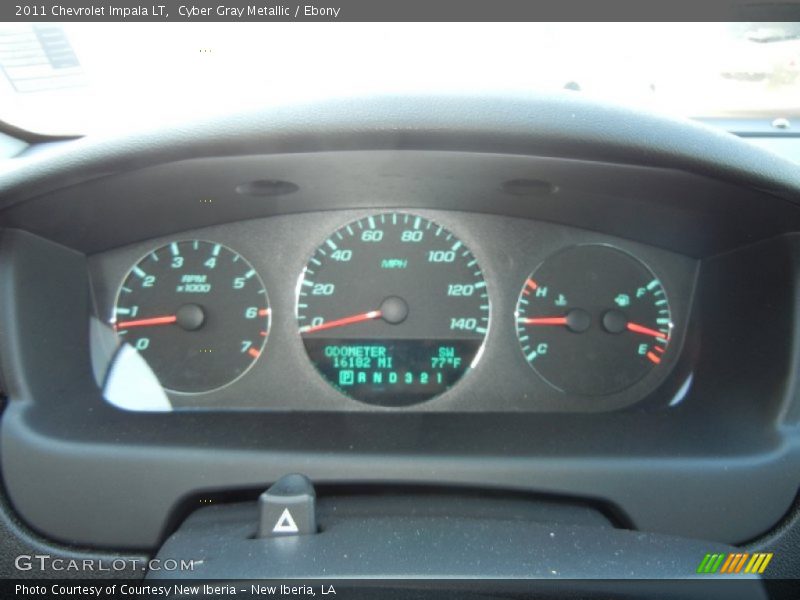 Cyber Gray Metallic / Ebony 2011 Chevrolet Impala LT