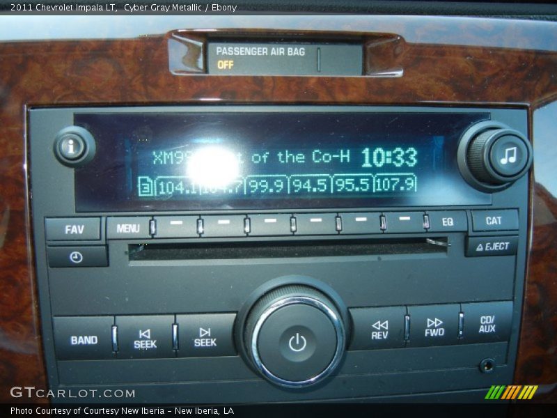 Cyber Gray Metallic / Ebony 2011 Chevrolet Impala LT