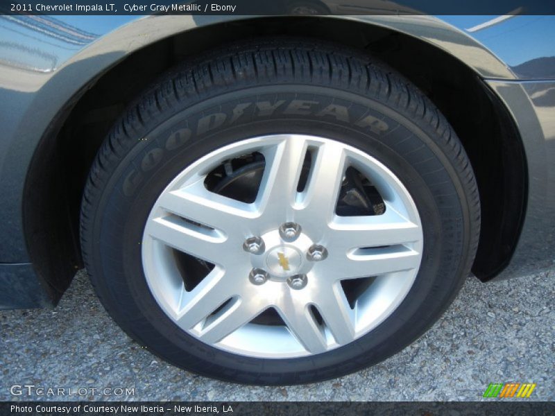 Cyber Gray Metallic / Ebony 2011 Chevrolet Impala LT