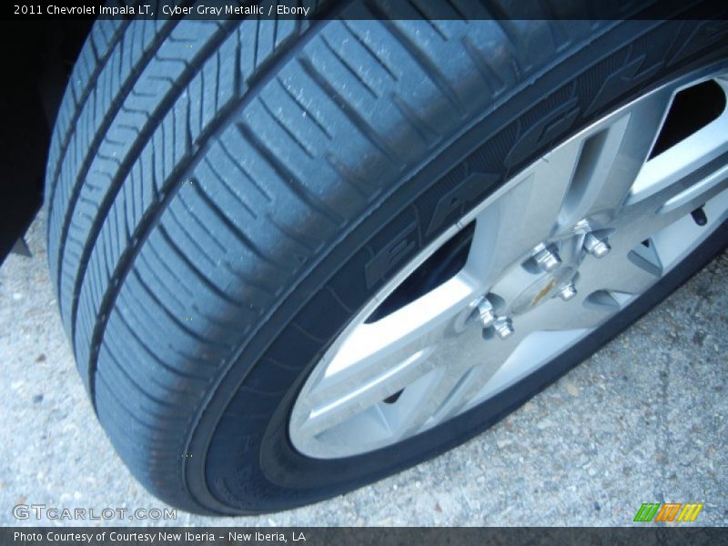 Cyber Gray Metallic / Ebony 2011 Chevrolet Impala LT