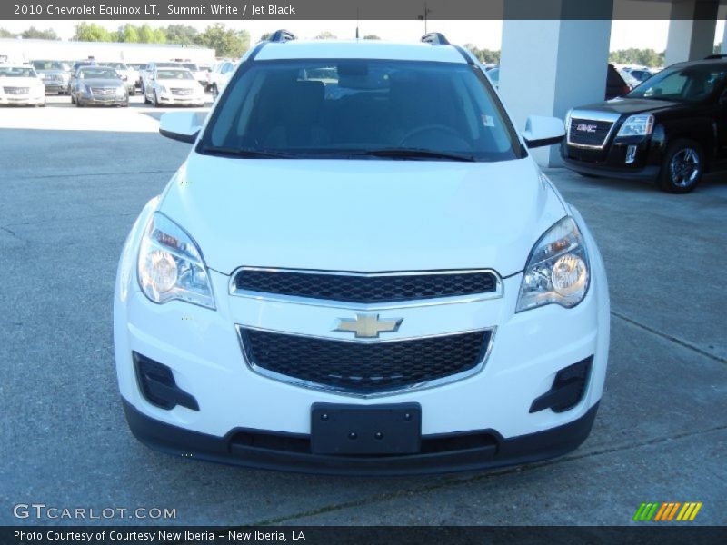 Summit White / Jet Black 2010 Chevrolet Equinox LT