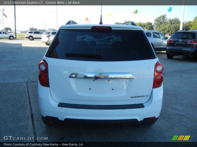 Summit White / Jet Black 2010 Chevrolet Equinox LT