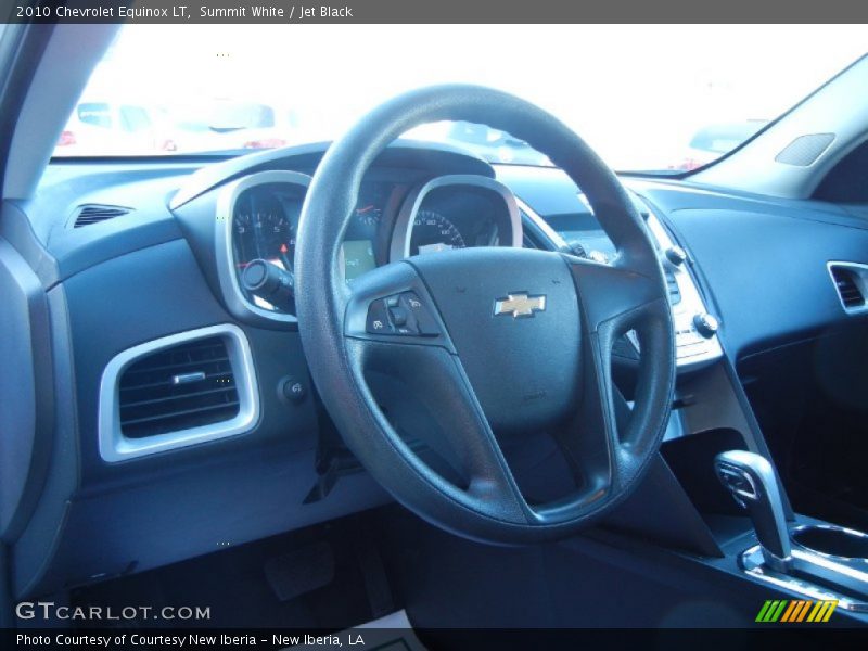 Summit White / Jet Black 2010 Chevrolet Equinox LT