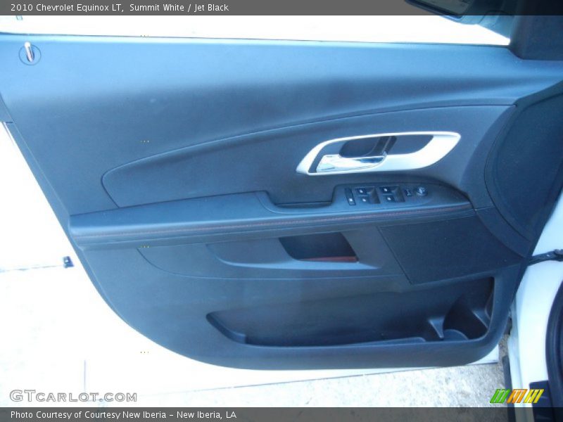 Summit White / Jet Black 2010 Chevrolet Equinox LT