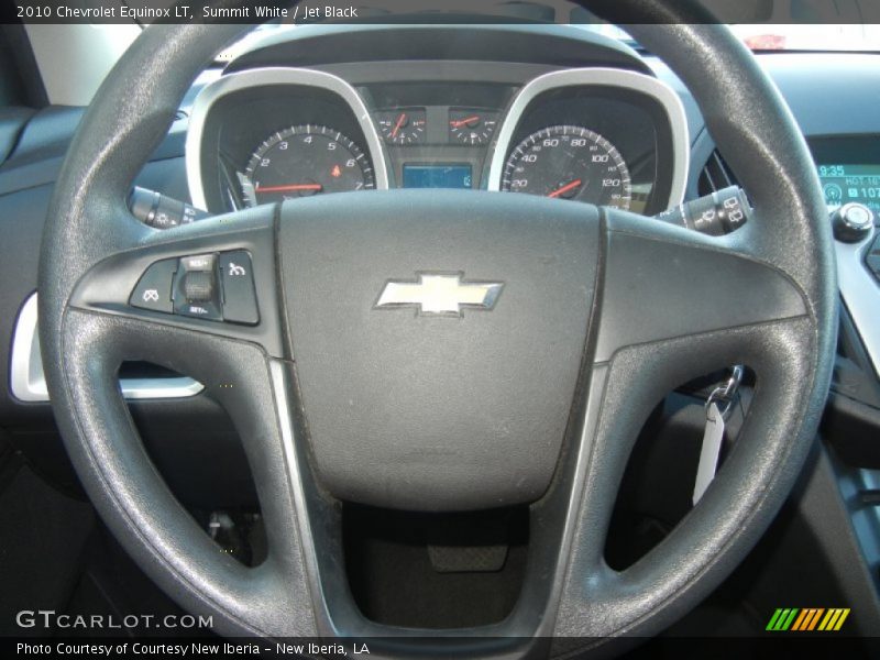 Summit White / Jet Black 2010 Chevrolet Equinox LT