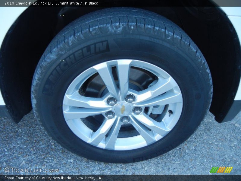 Summit White / Jet Black 2010 Chevrolet Equinox LT