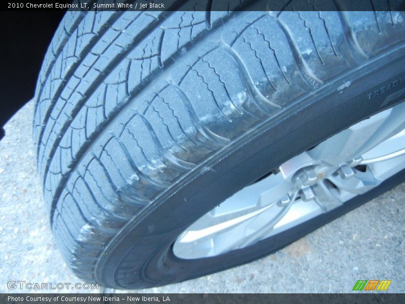 Summit White / Jet Black 2010 Chevrolet Equinox LT