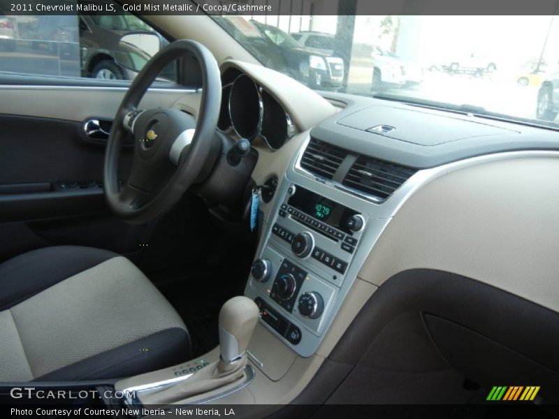 Gold Mist Metallic / Cocoa/Cashmere 2011 Chevrolet Malibu LS