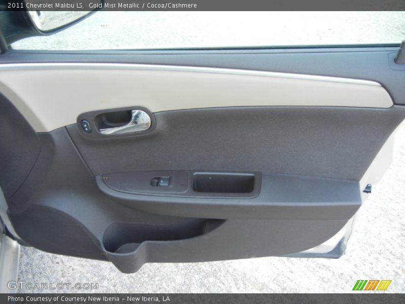 Gold Mist Metallic / Cocoa/Cashmere 2011 Chevrolet Malibu LS