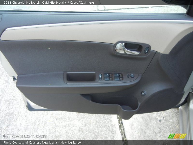 Gold Mist Metallic / Cocoa/Cashmere 2011 Chevrolet Malibu LS