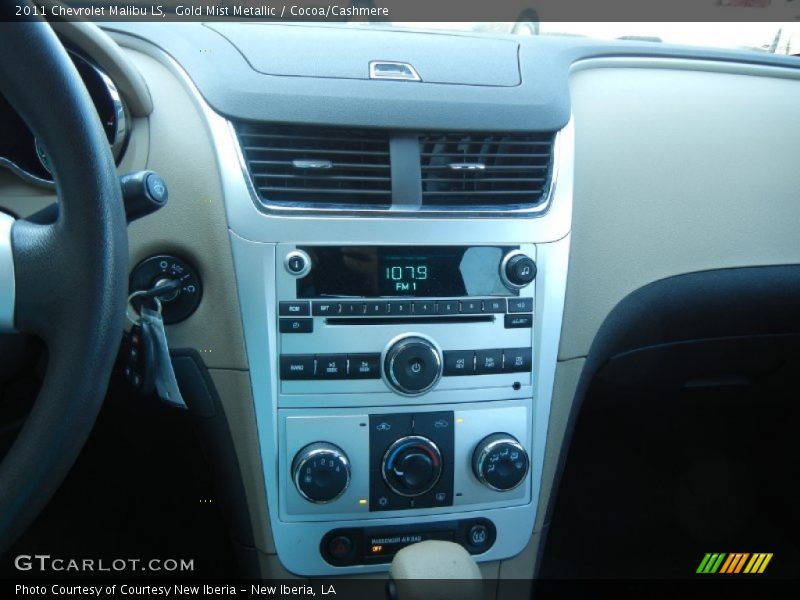 Gold Mist Metallic / Cocoa/Cashmere 2011 Chevrolet Malibu LS