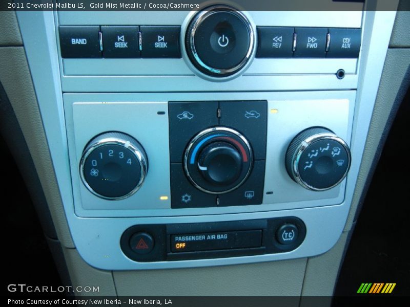 Gold Mist Metallic / Cocoa/Cashmere 2011 Chevrolet Malibu LS