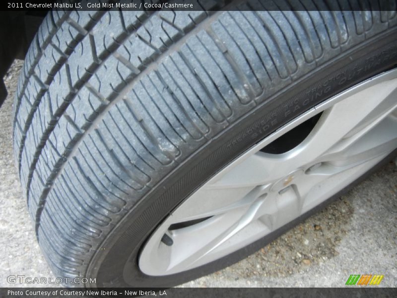 Gold Mist Metallic / Cocoa/Cashmere 2011 Chevrolet Malibu LS