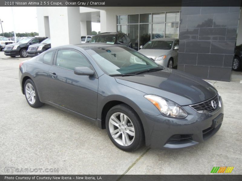 Ocean Gray / Charcoal 2010 Nissan Altima 2.5 S Coupe