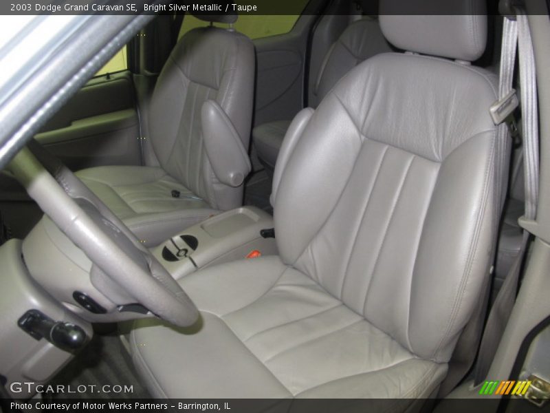 Bright Silver Metallic / Taupe 2003 Dodge Grand Caravan SE