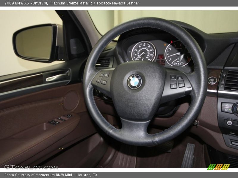 Platinum Bronze Metallic / Tobacco Nevada Leather 2009 BMW X5 xDrive30i