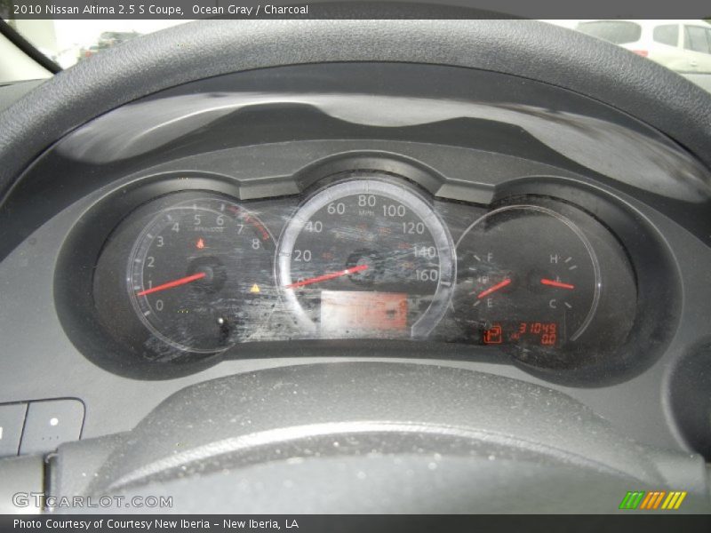 Ocean Gray / Charcoal 2010 Nissan Altima 2.5 S Coupe