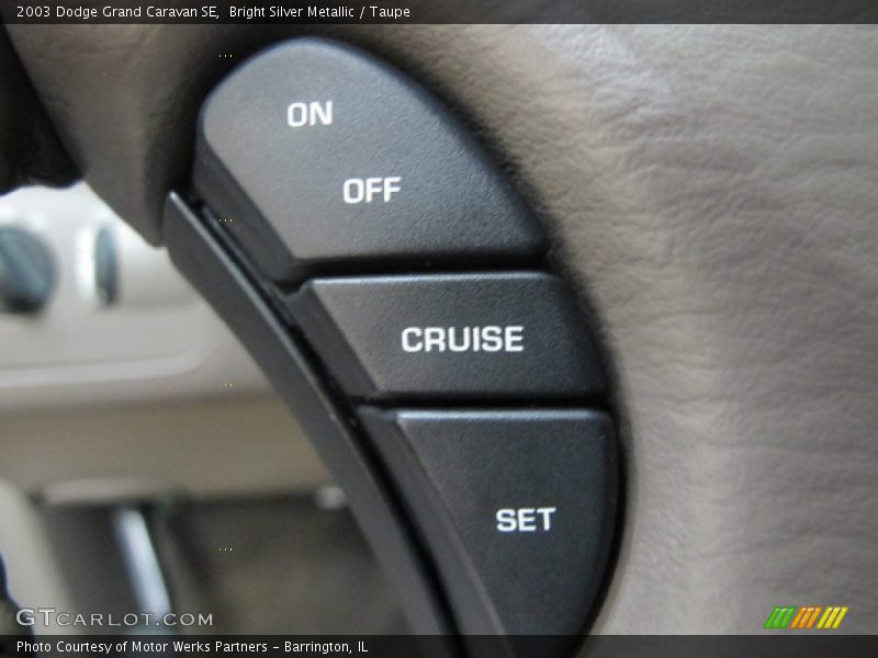 Bright Silver Metallic / Taupe 2003 Dodge Grand Caravan SE