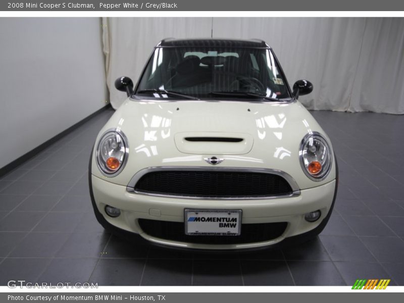 Pepper White / Grey/Black 2008 Mini Cooper S Clubman