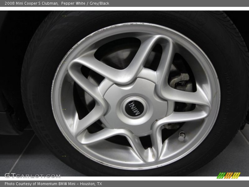Pepper White / Grey/Black 2008 Mini Cooper S Clubman